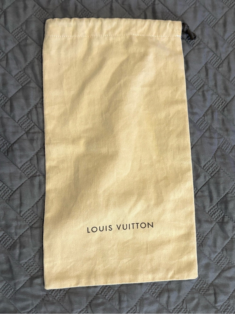 Louis Vuitton Cotton Dust Bag 14.5” x 8”